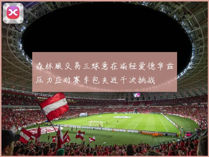 森林狼交易三球意在减轻爱德华兹压力应对赛季包夹近千次挑战